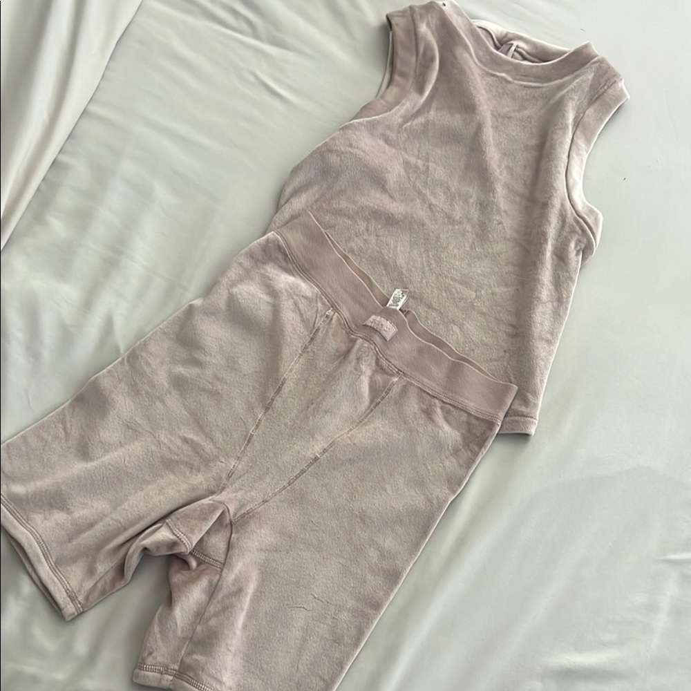 SKIMS Top and Shorts Set